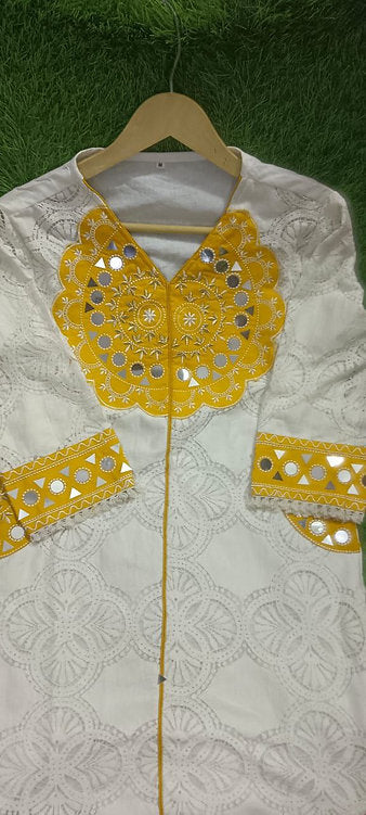Cotton Shuffle Co-Ord Set With Embroidery