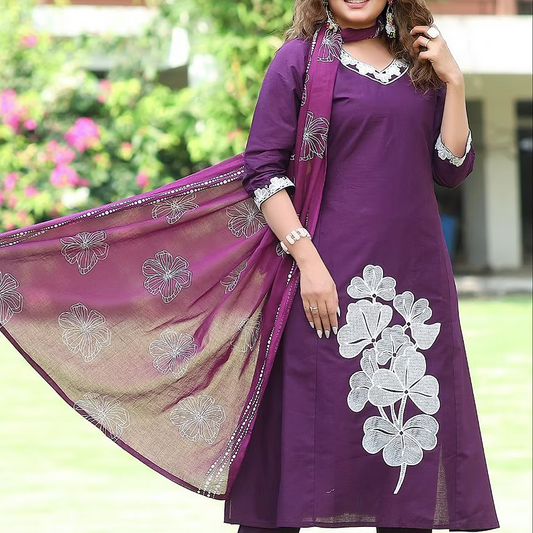 Pure Cotton KURTI & BOTTOM