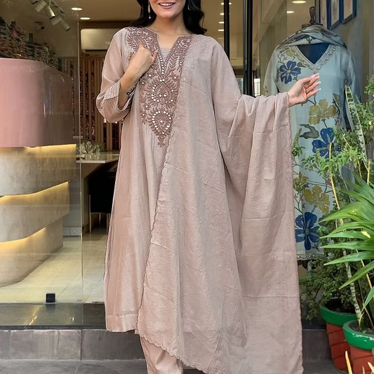 Roman Silk KURTI & BOTTOM