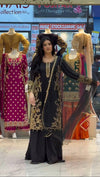 Designer Heavy Chine Sequence Embroidery 3 Piece Suit Set