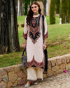 Exquisite Simmer Fabric Pakistani Suit set