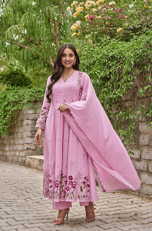 Petal Blush Kurta Set