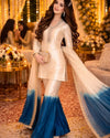 Azure Glow Ivory Suit