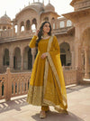 Haldi Glam Anarkali