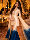 Azure Glow Ivory Suit