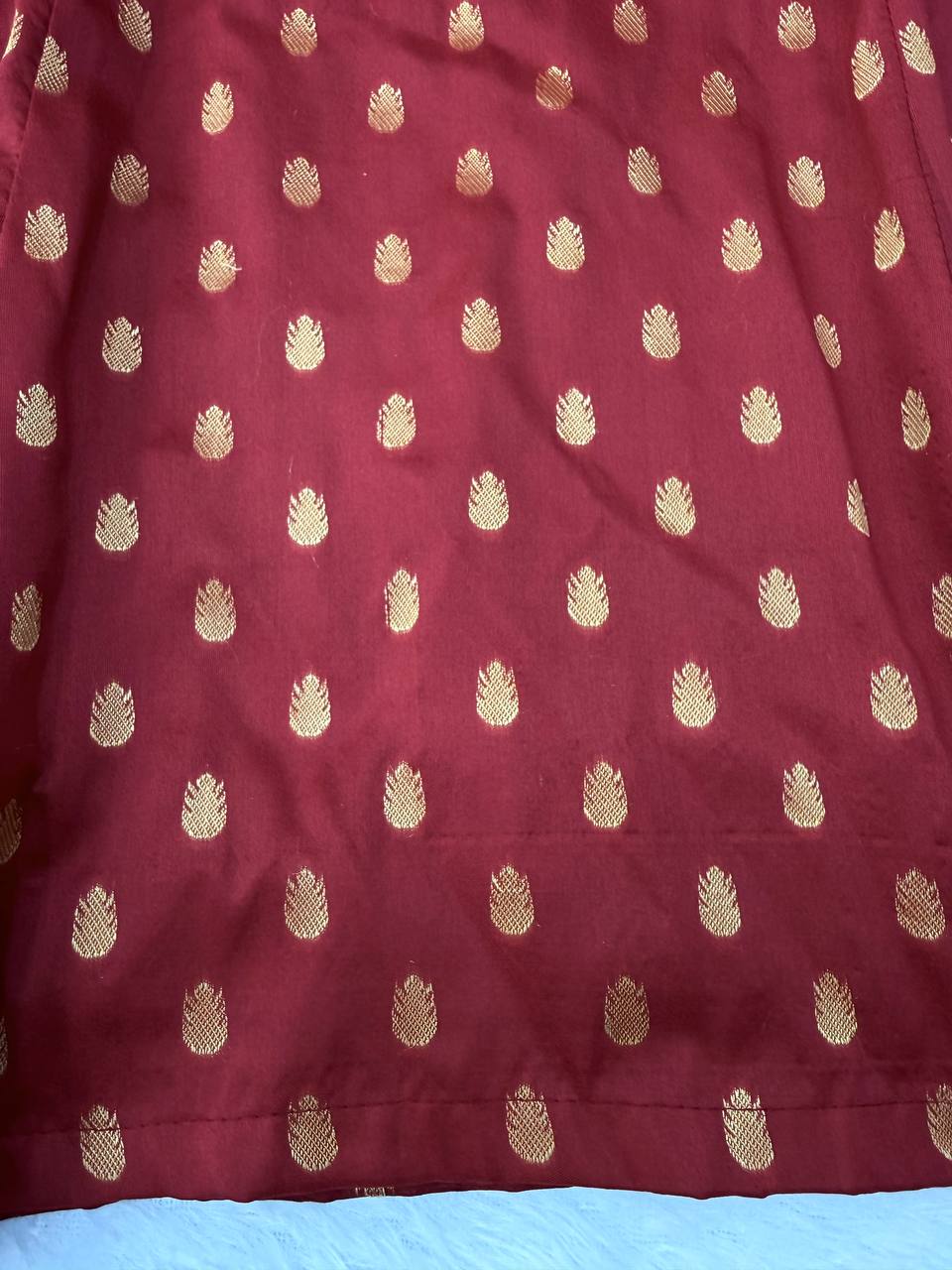 Ruby Raga Anarkali Set