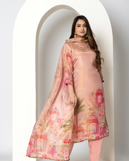 Aangan Bloom Suit Set