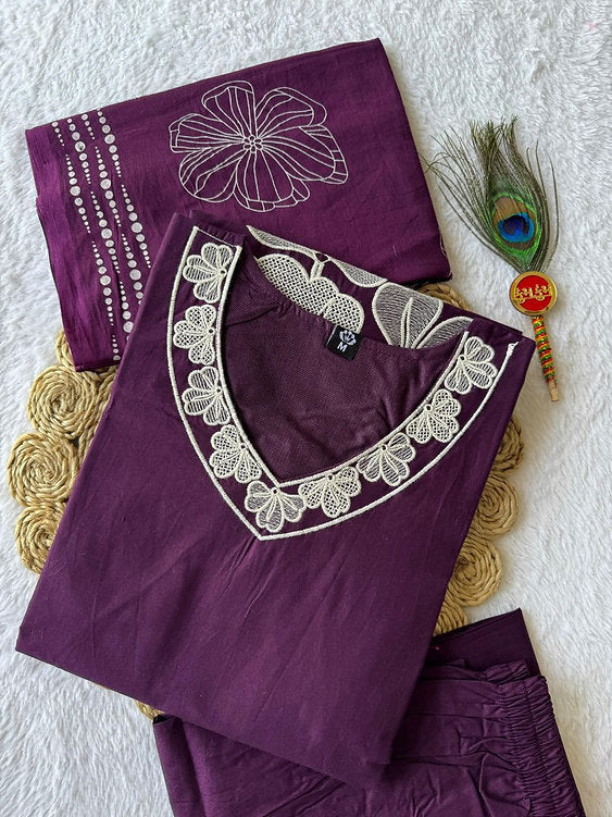 Pure Cotton KURTI & BOTTOM