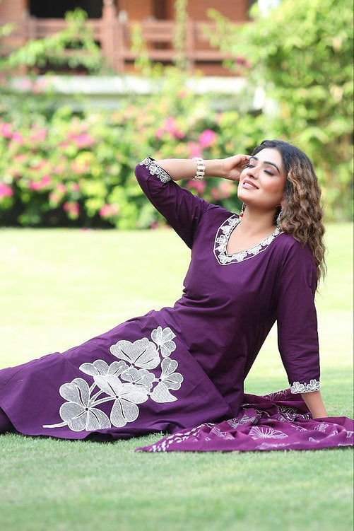 Pure Cotton KURTI & BOTTOM