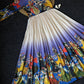 Maslin Kalamkari Print Gown