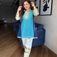 Vibrant Co-Ord With Chinon Fabric