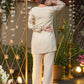 Women French Crepe Co-Ord Set