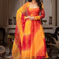 Georgette Chiffon Gown with Dupatta