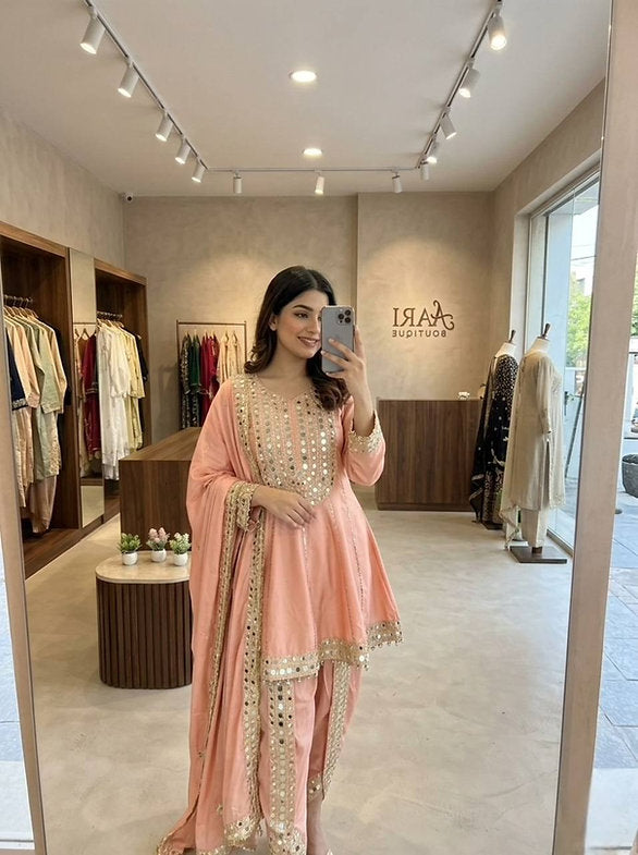 Top Tulip Dhoti And Dupatta Set