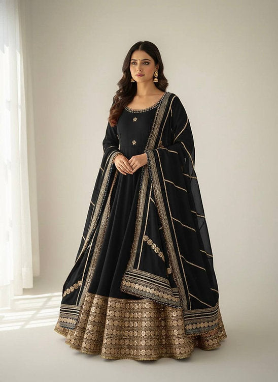 Chinon Silk Heavy Quality Gown
