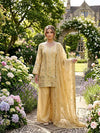 Designed Top Sharara And Dupatta Set