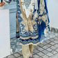 Berry Silk Kurti & Bottom Set