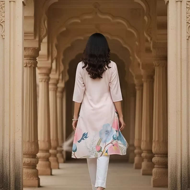 Rayon KURTI & BOTTOM