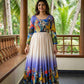 Maslin Kalamkari Print Gown
