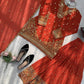 Designed Top Sharara And Dupatta Set (Heavy)