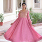 Premium Readymade Gown-Dupatta Set