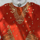 Designed Top Sharara And Dupatta Set (Heavy)