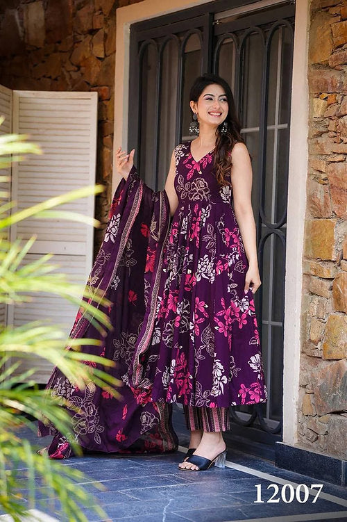 Heavy Pure Maslin Silk Kurta Set