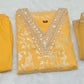 Jacquard Kurta Pant & Dupatta Set