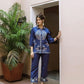 Premium Cotton Flex Embroidery Co-Ord Set