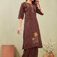 Cotton Embroidery Kurti & Bottom