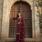 Heavy Embroidery Sequence Work Suit