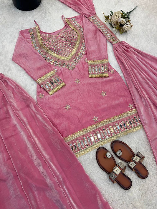 Fendy Silk Suit Set