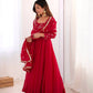 Shahi Gulab Anarkali Set