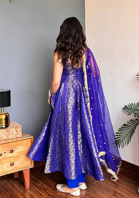 Royal Blue Suit Set