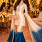 Azure Glow Ivory Suit