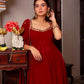 Ruhaani Red Anarkali