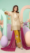 Mehfil Gold Suit Set