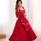 Shahi Gulab Anarkali Set