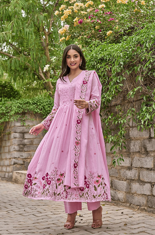 Petal Blush Kurta Set