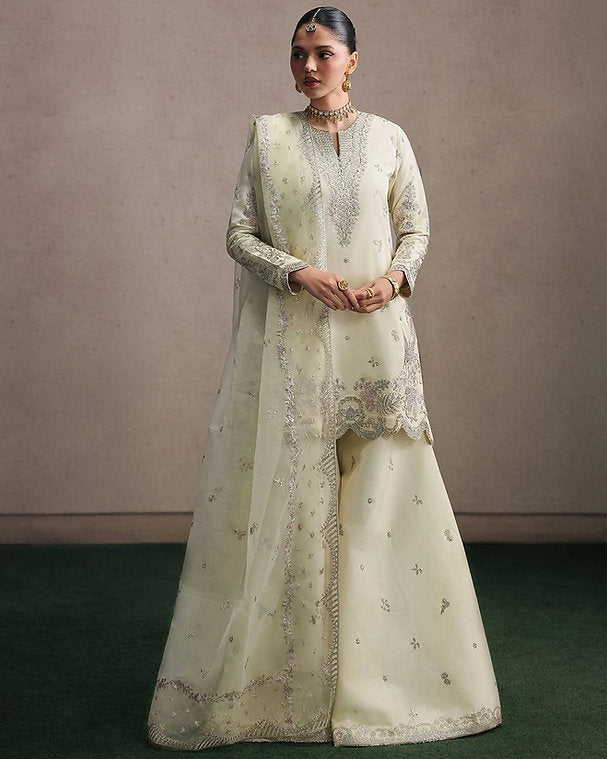 Ivory Shine Suit Set