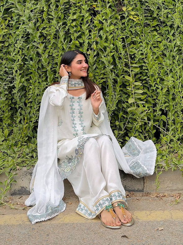 Pearl Bloom-Farshi Salwar Suit Set