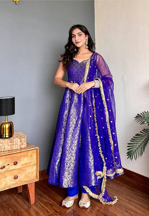 Royal Blue Suit Set