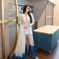 Azure Glow Ivory Suit