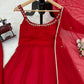 Ruhaani Red Anarkali
