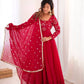 Shahi Gulab Anarkali Set