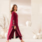 Maroon Muse Kurta Set