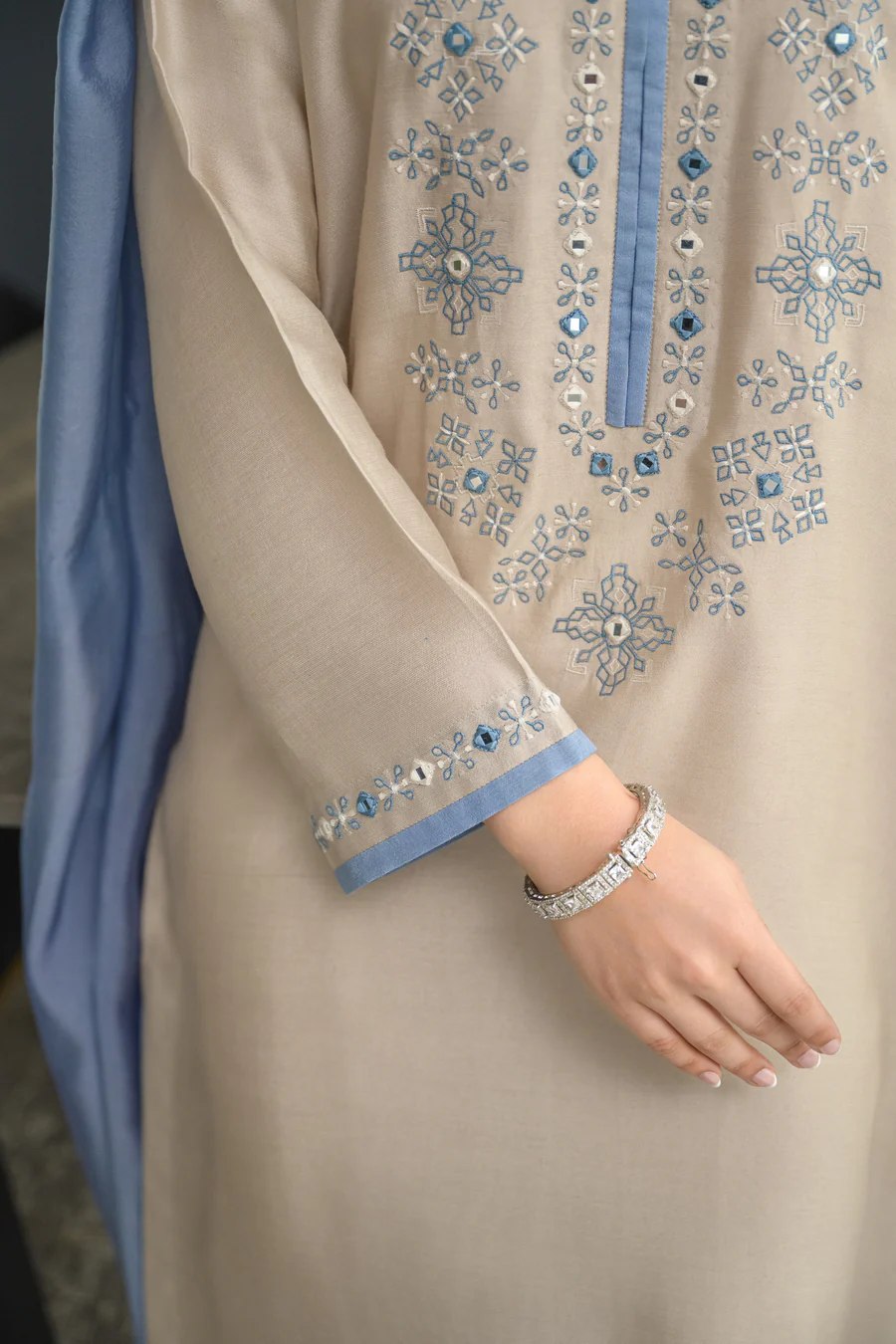 Serene Sky Suit Set