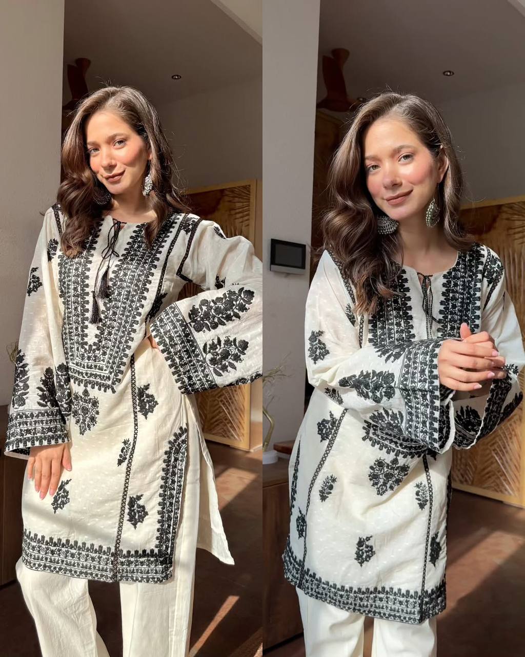 Ink & Ivory Kurta Set