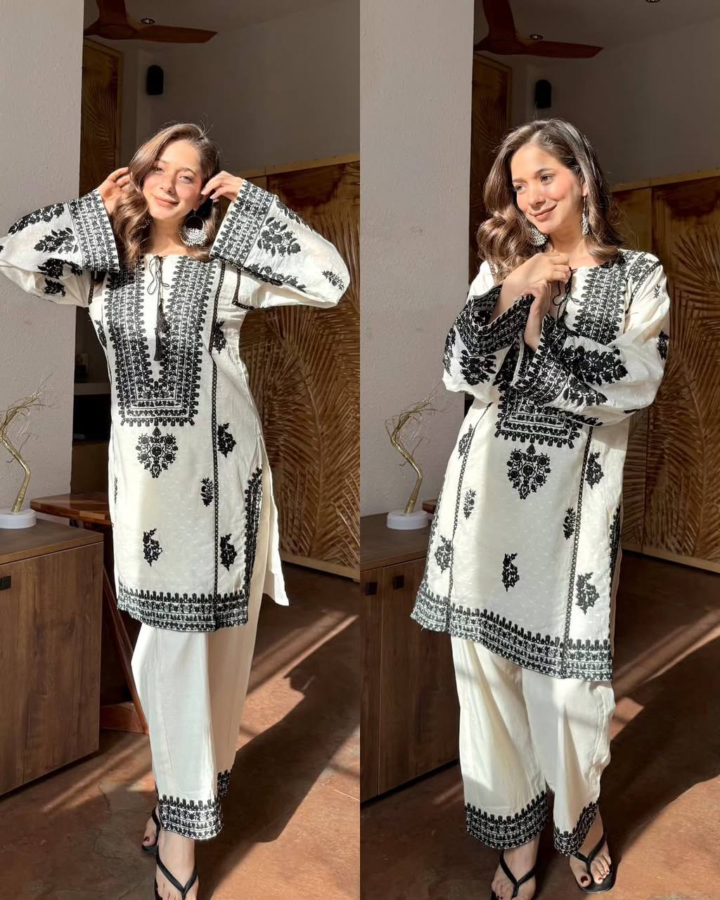 Ink & Ivory Kurta Set