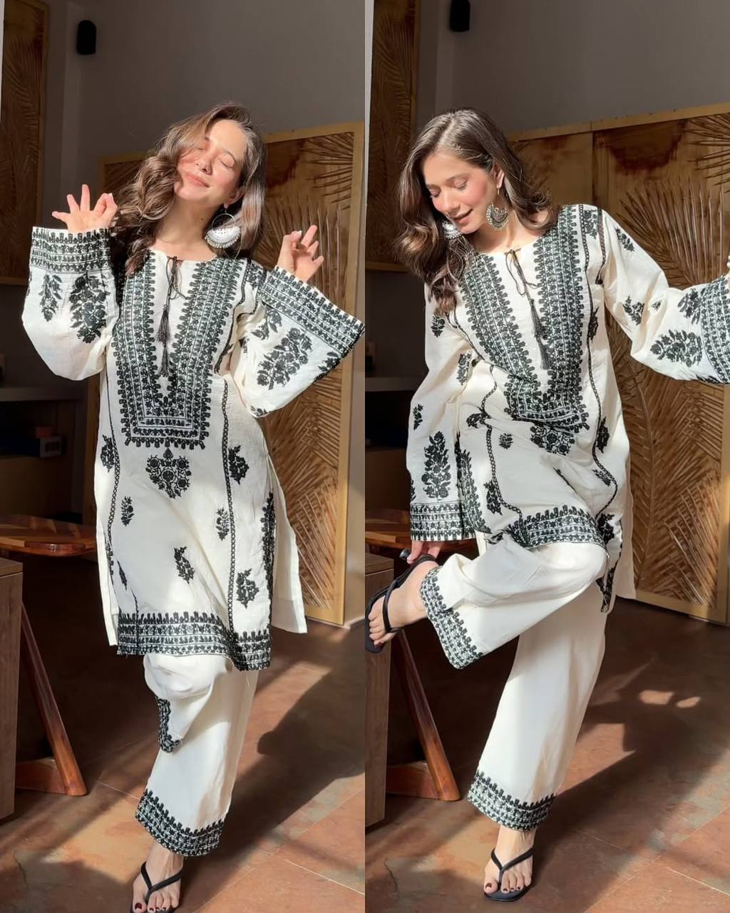 Ink & Ivory Kurta Set